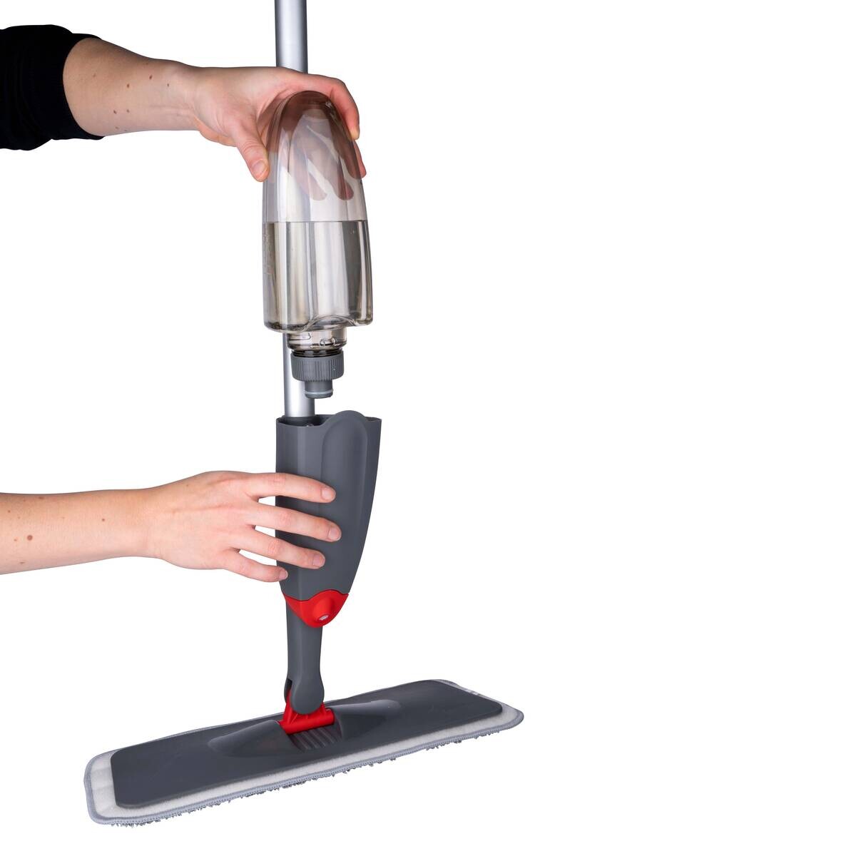 Dirt Devil Bodenwischer grau H: ca. 126 cm