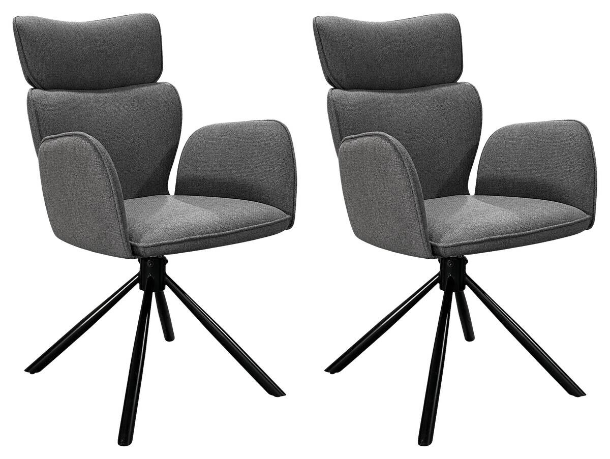 Stuhl SEATTLE 2er-Set. B/H/T: ca. 60x93x61 cm