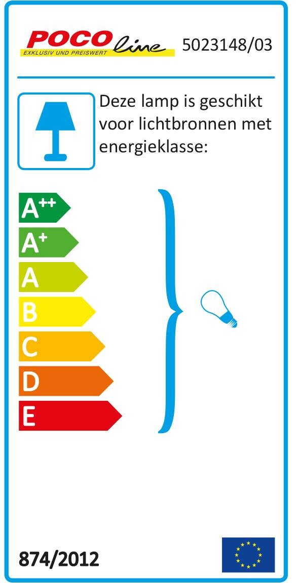 POCOline Tischleuchte Sveta blau Kunststoff H: ca. 24 cm E14 1 Brennstellen