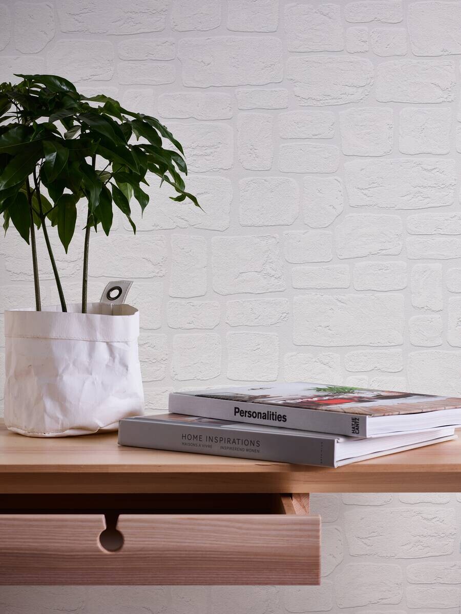 A.S.Creation Papiertapete creme B/H/D: ca. 53x1005x13 cm
