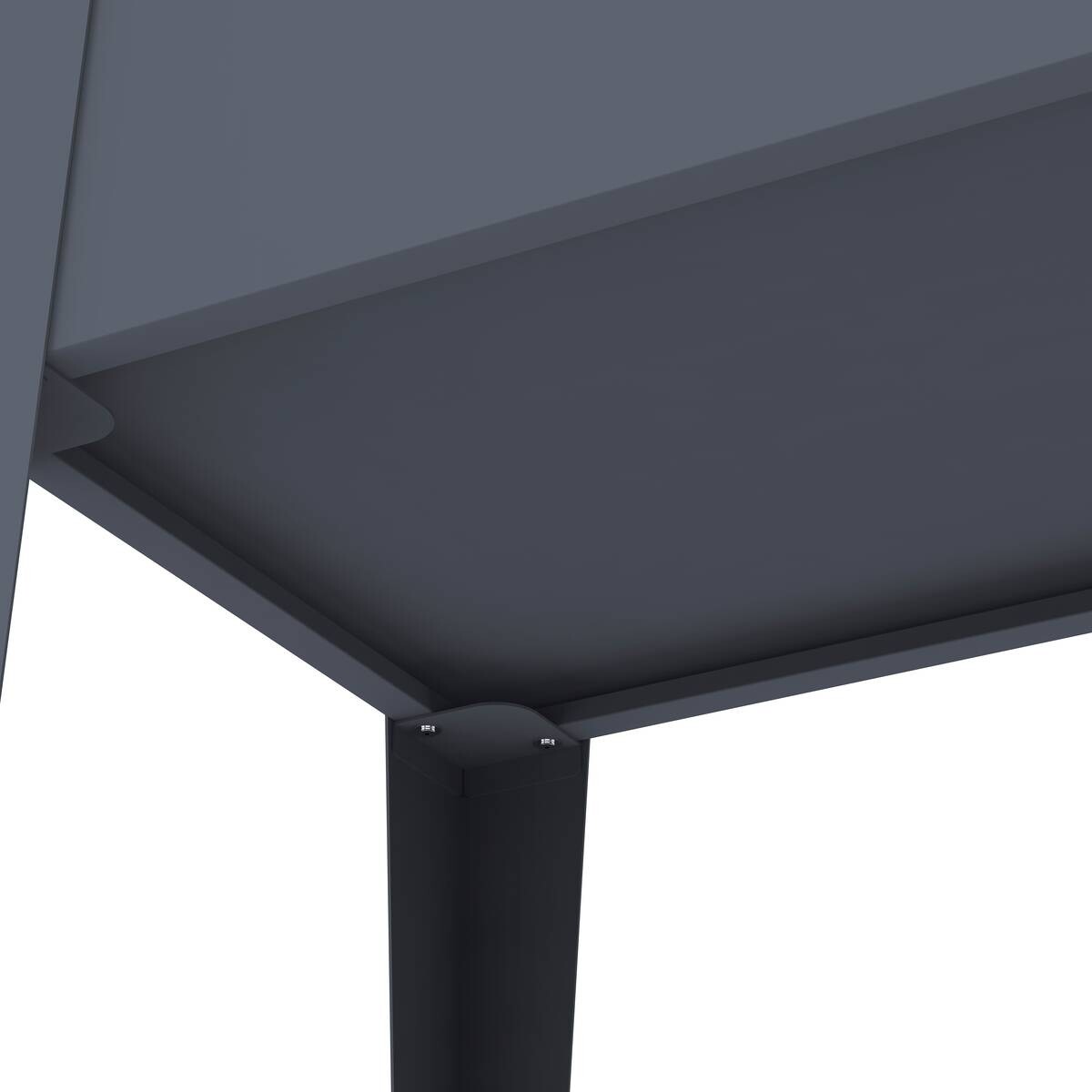 Westmann Hochbeet Mobila anthrazit Stahl B/H/L: ca. 118x80x50 cm