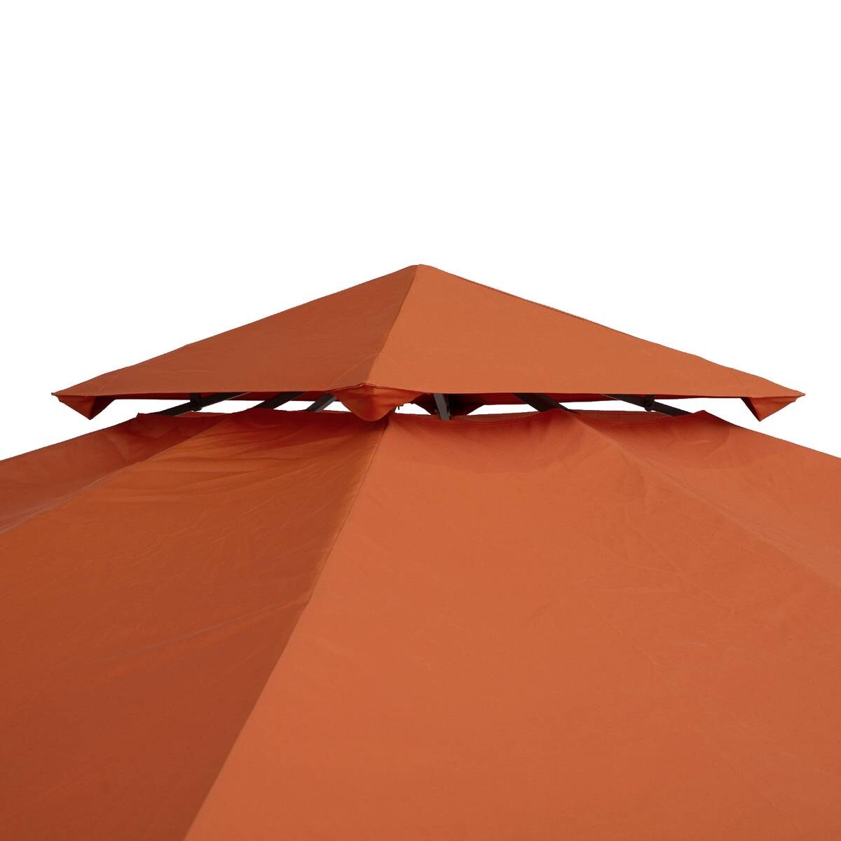 Outsunny Ersatzdach terra Polyester-Mischgewebe B/L: ca. 300x300 cm