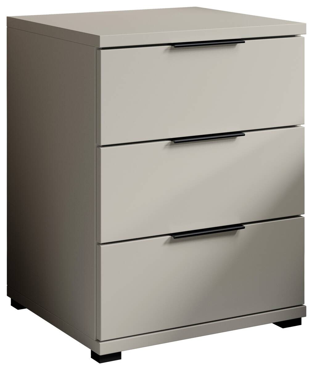 Nachtkonsole Salermo Kaschmirgrau B/H/T: ca. 46x61x42 cm