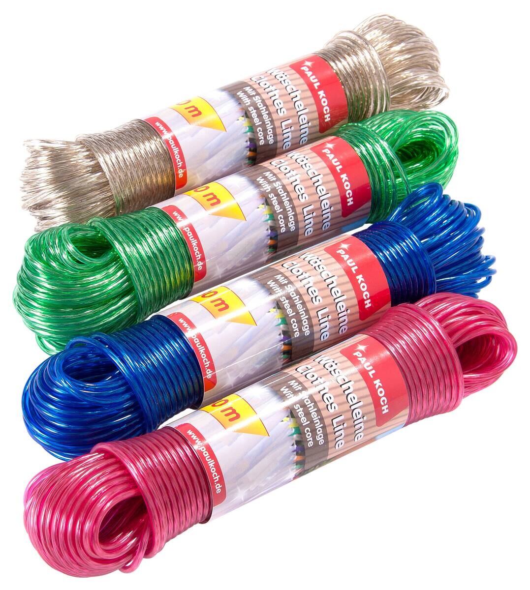 Wäscheleine blau B/H/L: ca. 5x6x23 cm