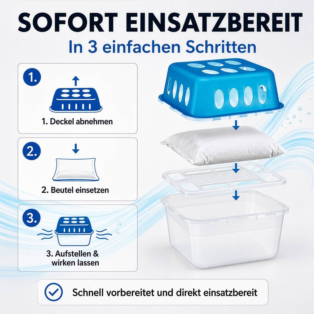 Luftentfeuchter 6 tlg.