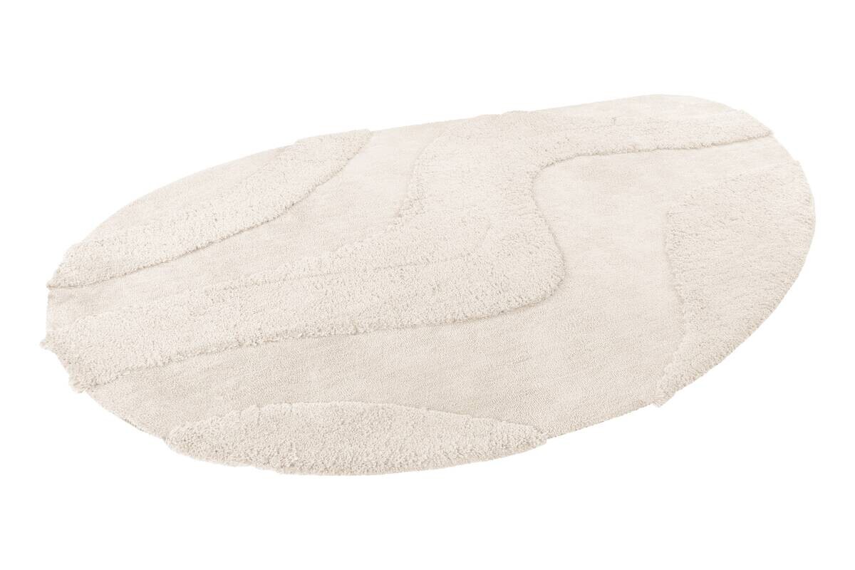 Kayoom Teppich Pulp 225 elfenbein B/L: ca. 160x230 cm