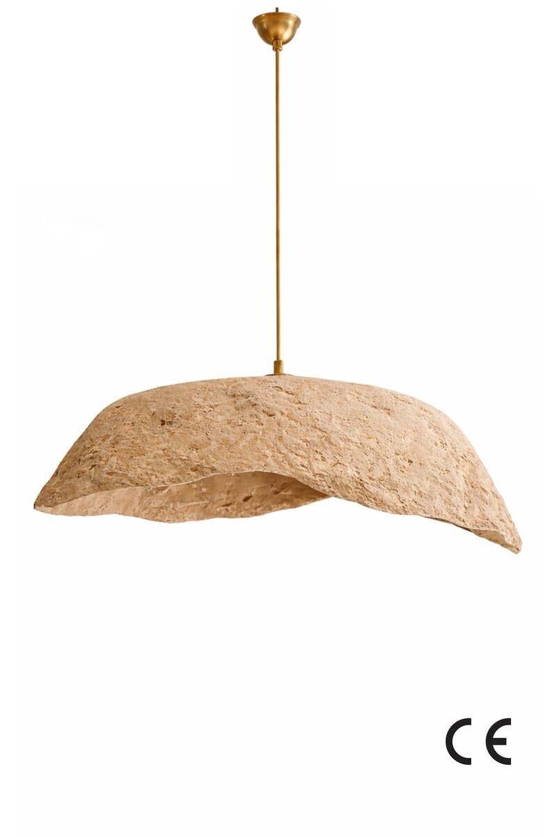 Pendelleuchte mehrfarbig Beton B/H/L/D: ca. 55x90x55x55 cm E27 1 Brennstellen