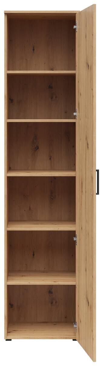 Schrank Multi-Stauraum Typ 20 Eiche Artisan Nachbildung B/H/T: ca. 45x195x40 cm