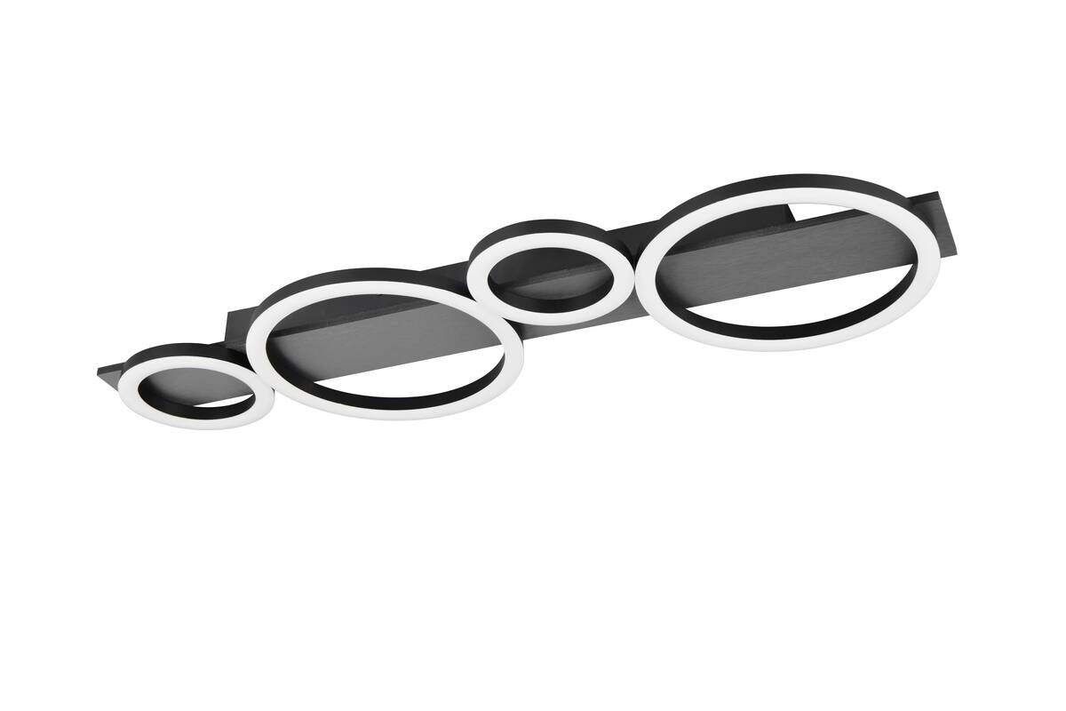 Reality LED Deckenleuchte LUMOS Alu Metall B/H/T: ca. 72x5,8x23 cm 1 Brennstellen