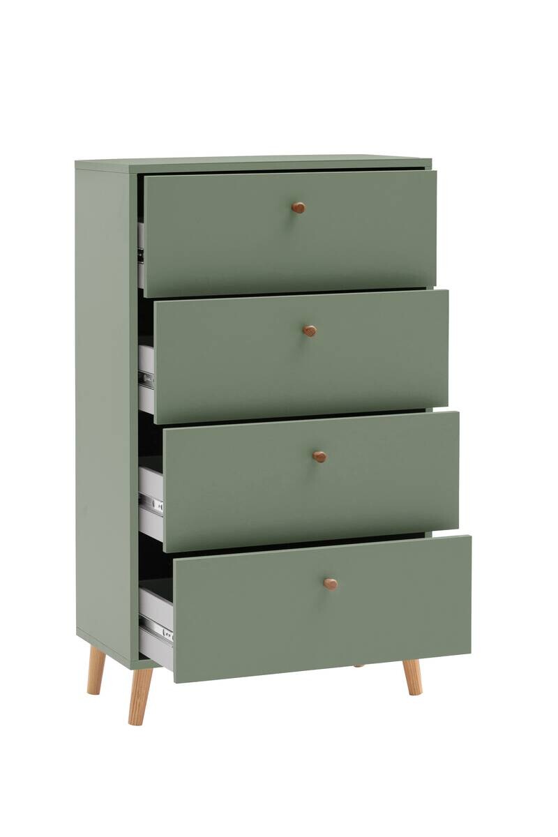 Kommode Bjarne Pistazie B/H/T: ca. 60,1x101,3x33 cm