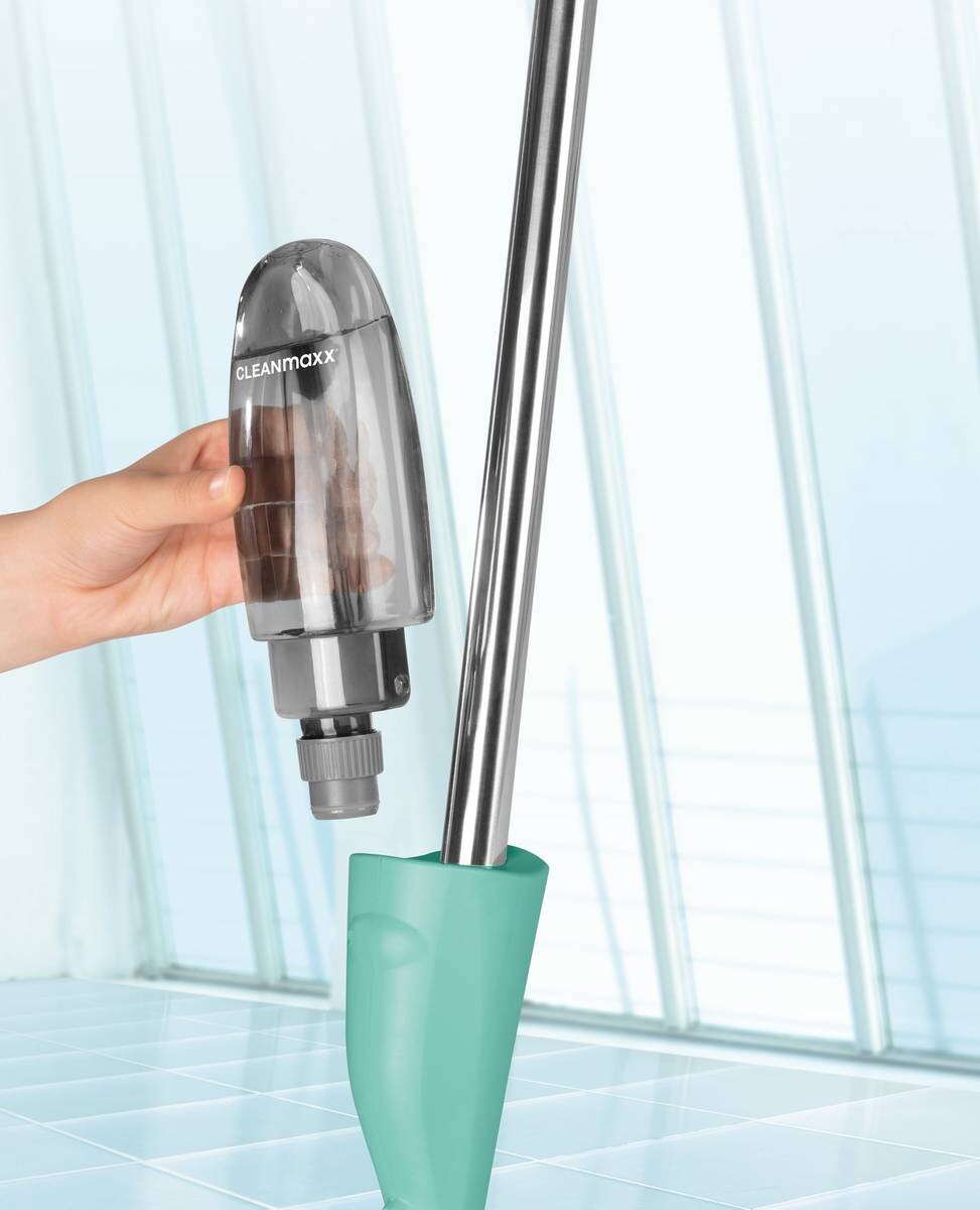 CLEANmaxx Wischmopp weiß B/H/L: ca. 12x126x40 cm