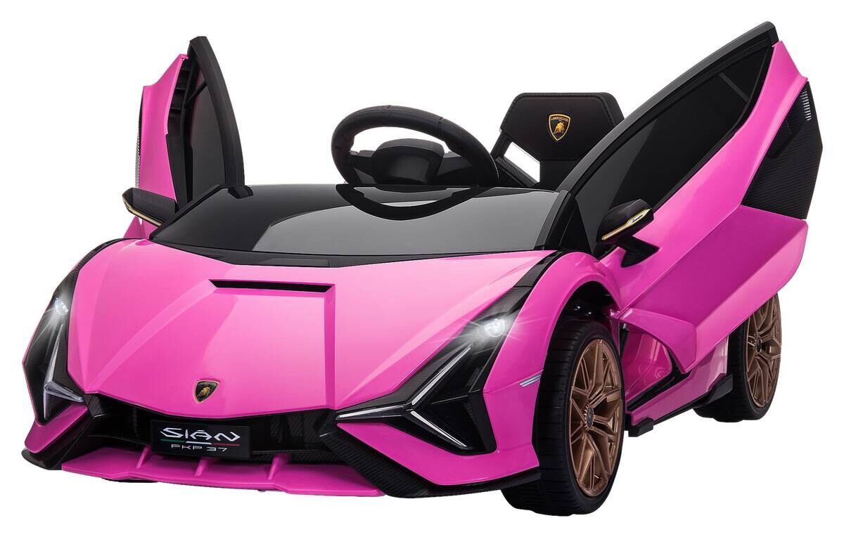 HOMCOM Kinder-Elektroauto rosa B/H/L: ca. 62x40x108 cm