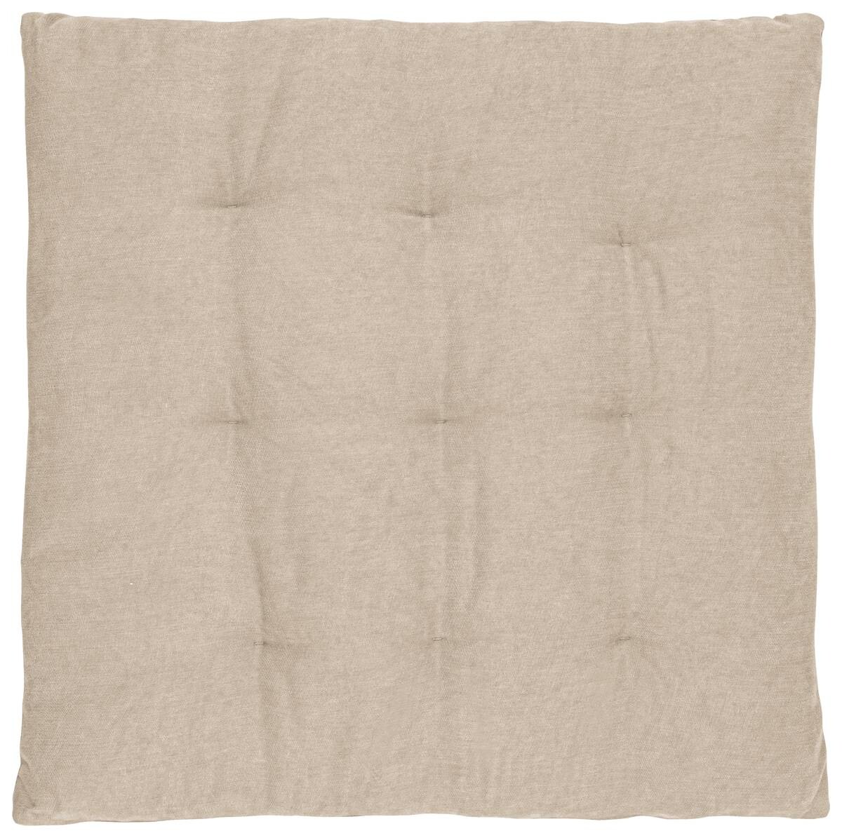 Stuhlkissen Bravo natur Bezug: 100% Polyester Füllung: 50% Polyurethan, 50% Polyester B/L/S: ca. 40x40x3 cm