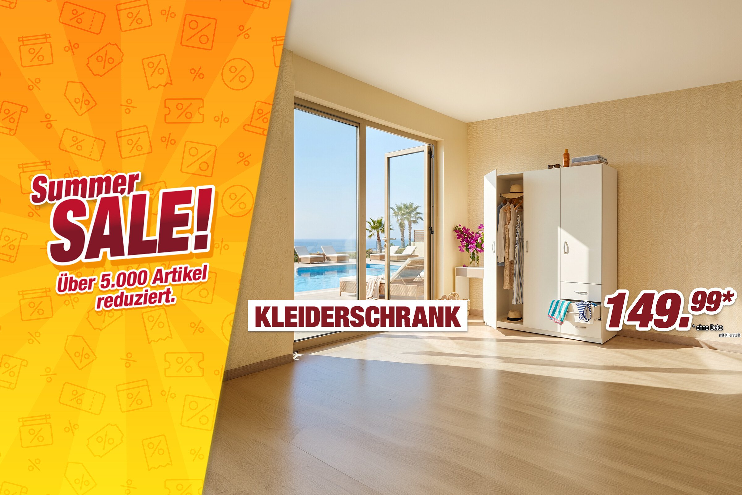 Unsere Werbe Highlights - Kleiderschrank