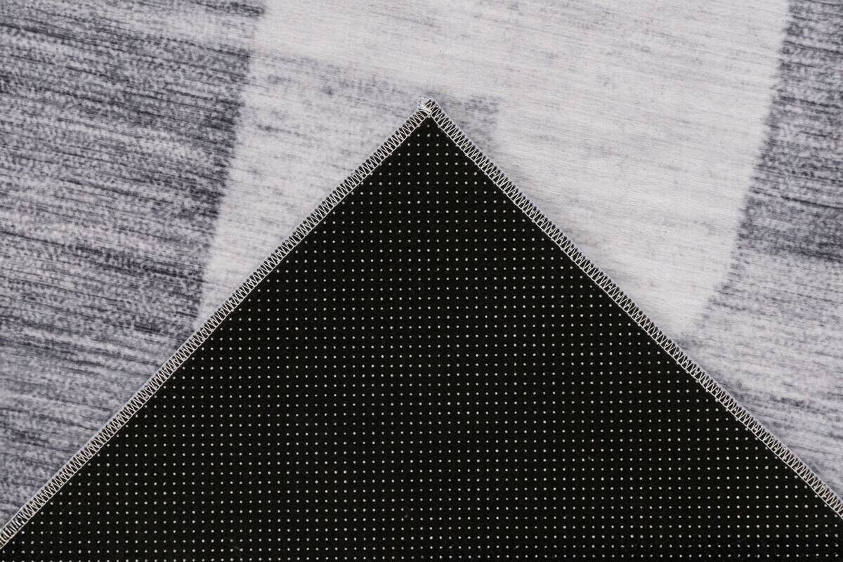 Kayoom Teppich Bluster 225 silber B/L: ca. 160x230 cm