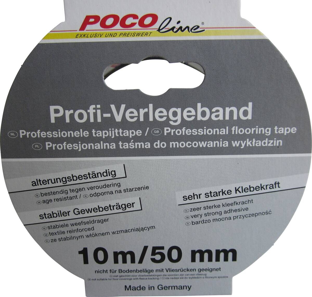 POCOline Verlegeband weiß B/L: ca. 5x cm