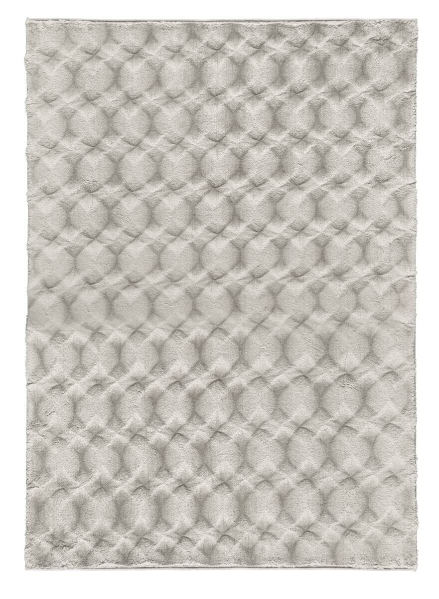 Kunstfell Diamond silber B/L: ca. 80x150 cm
