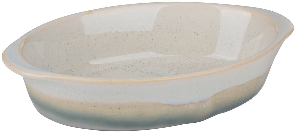 Auflaufform beige Keramik B/H/L: ca. 12x4x20 cm