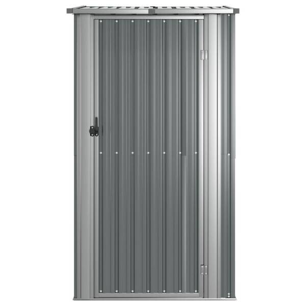 vidaXL Gartenhaus grau B/H/T: ca. 118,5x209,5x97 cm