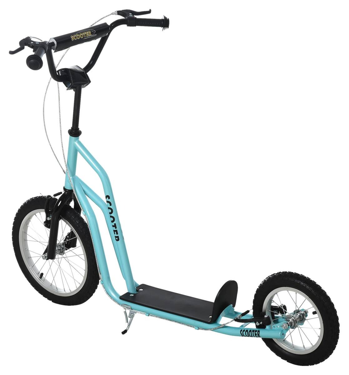 HOMCOM Kinderroller hellblau B/H/L: ca. 58x94x135 cm