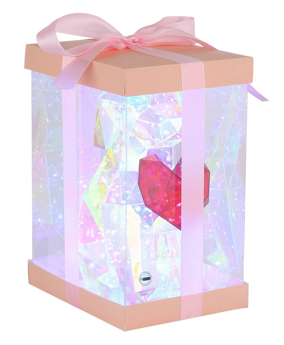 GLOBO LED-Dekoleuchte BRONDAR klar Kunststoff B/H/T: ca. 13x23x17 cm 1 Brennstellen