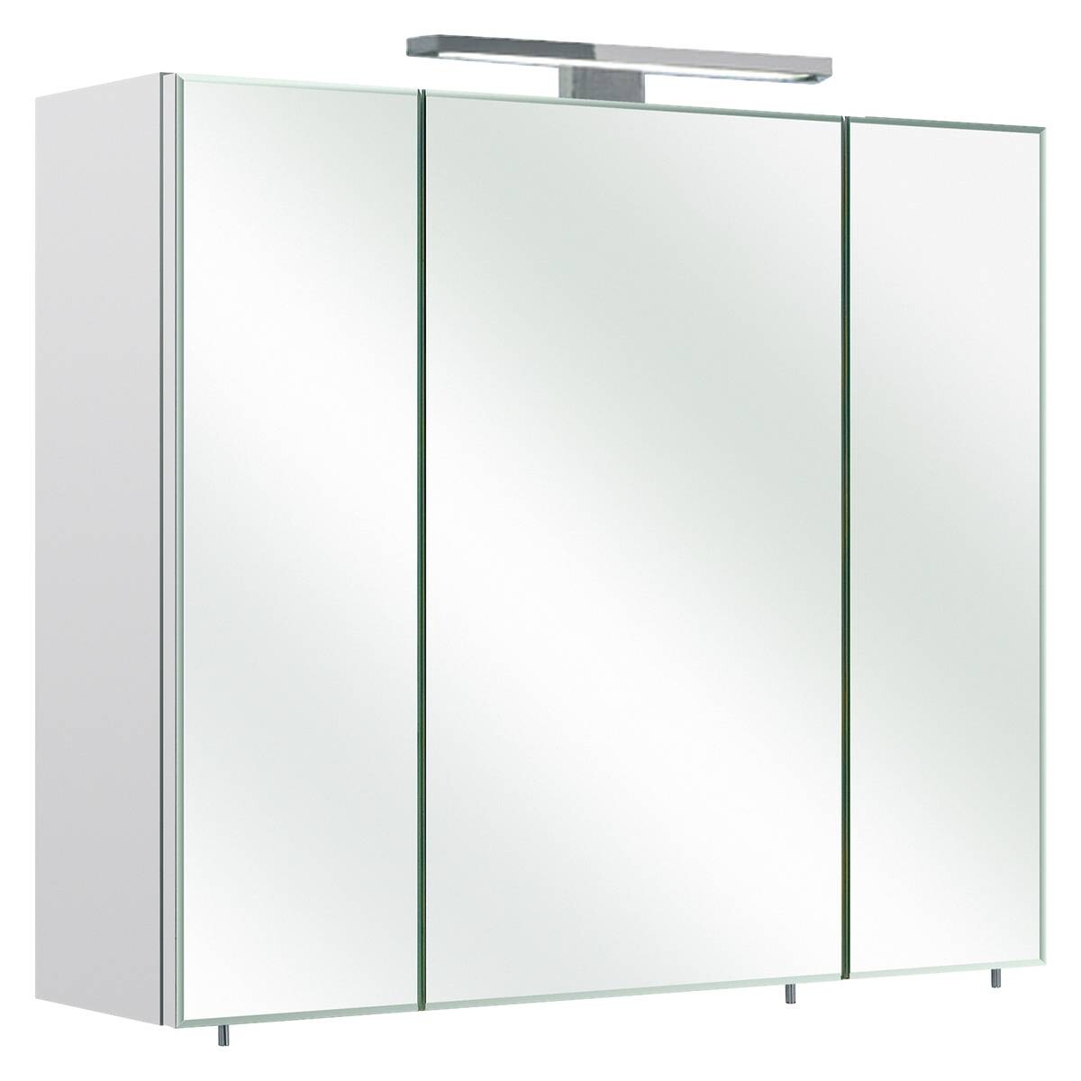 Lichtspiegel Quickset 360 weiß glanz B/H/T: ca. 70x60x20 cm