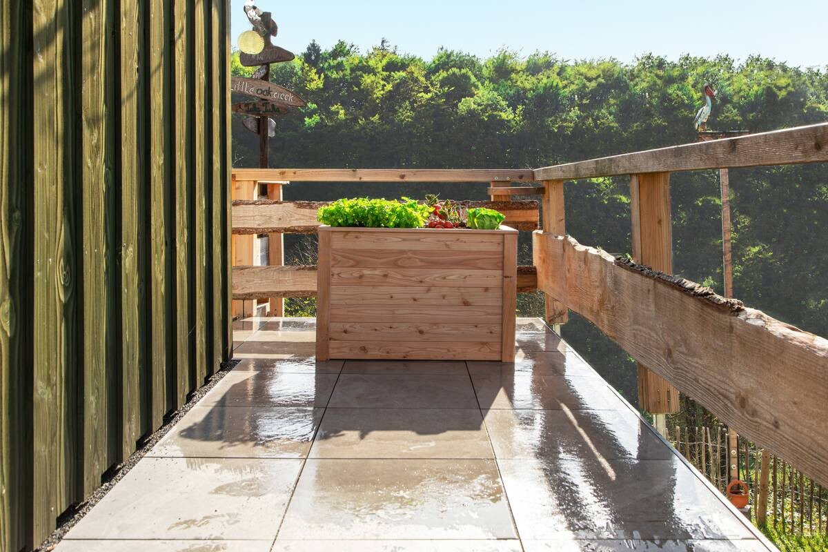 Westmann Hochbeet Lärche 100 natur Lärche B/H/L: ca. 65x66x100 cm