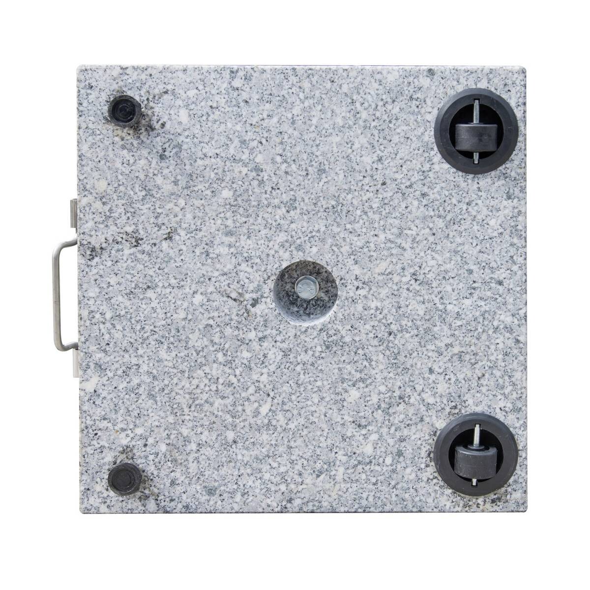 Outsunny Sonnenschirmständer grau Marmor B/H/L: ca. 40x36x40 cm