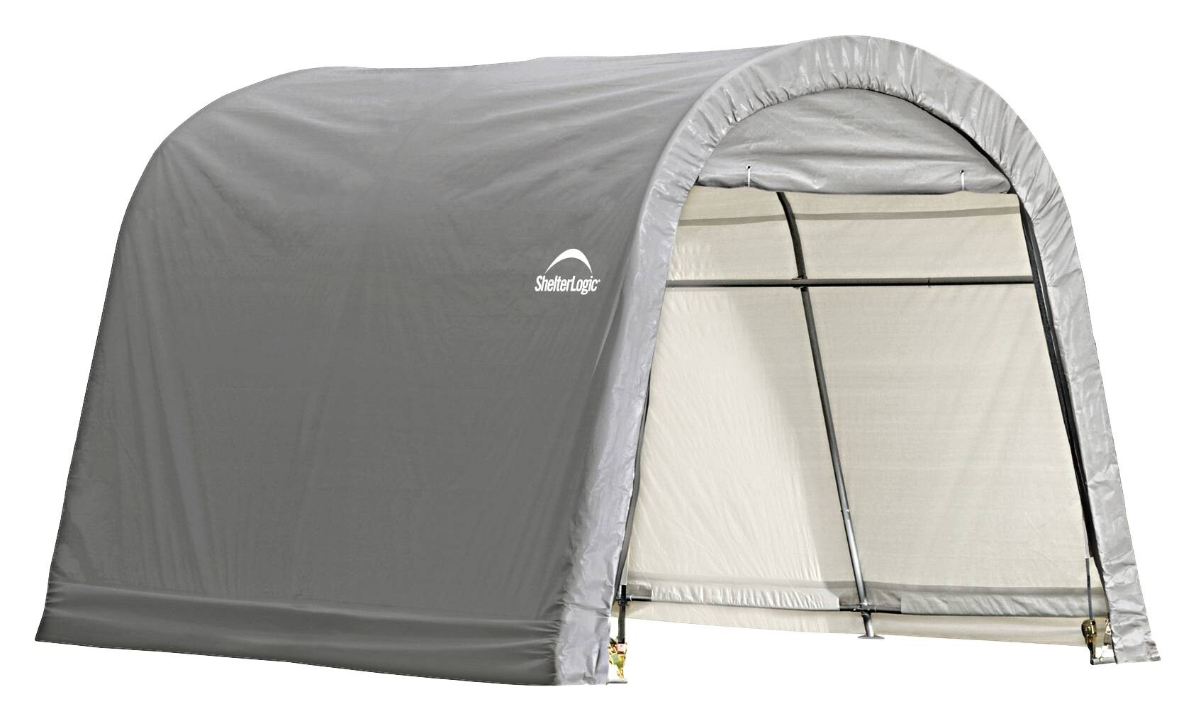 ShelterLogic Gartenhaus Shed-in-a-Box grau B/H/L: ca. 300x240x300 cm