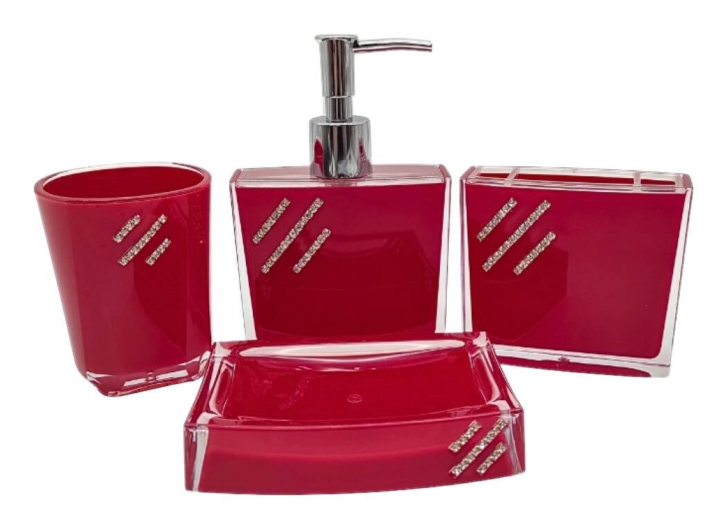 HOFFMANNS Badezimmer-Set Kunststoff