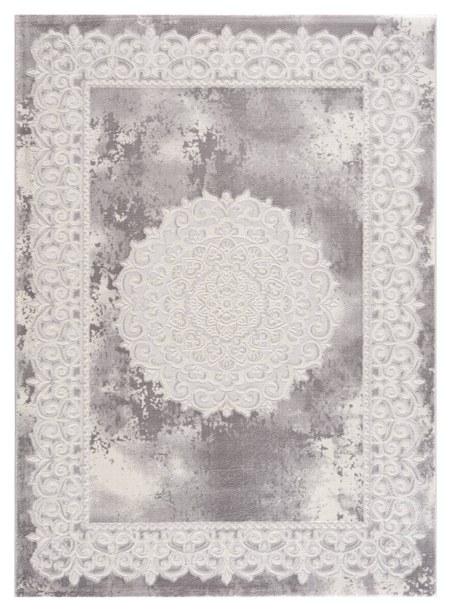 Sanat Teppich Harmony hellgrau B/L: ca. 80x300 cm