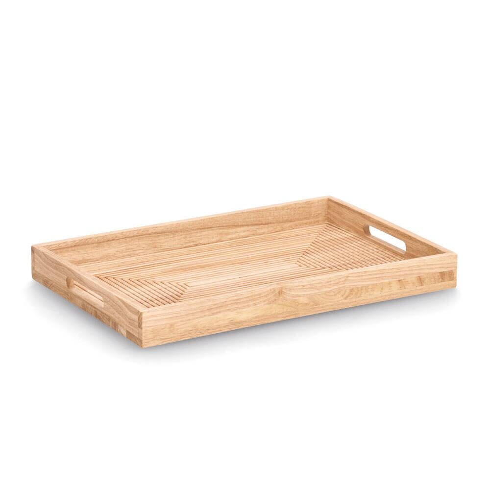 Zeller Serviertablett natur Holz B/H/L: ca. 305x45x457 cm