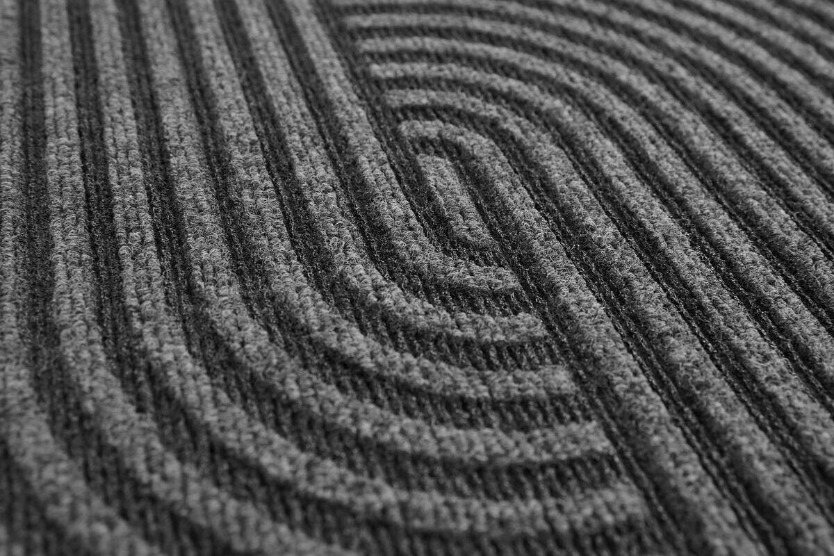 Andiamo Fußmatte Yukon dunkelgrau B/L: ca. 60x80 cm