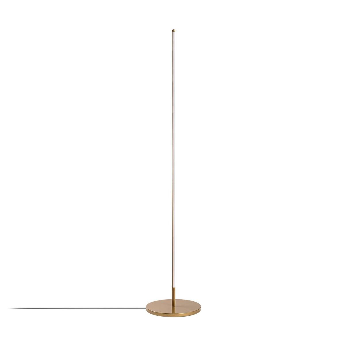 Opviq Stehlampe gold Metall B/H/T/L/D: ca. 30x153x30x30x30 cm
