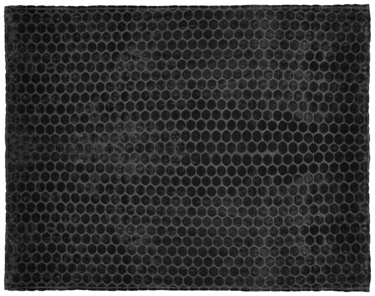 Flanelldecke anthrazit Polyester B/L: ca. 140x180 cm