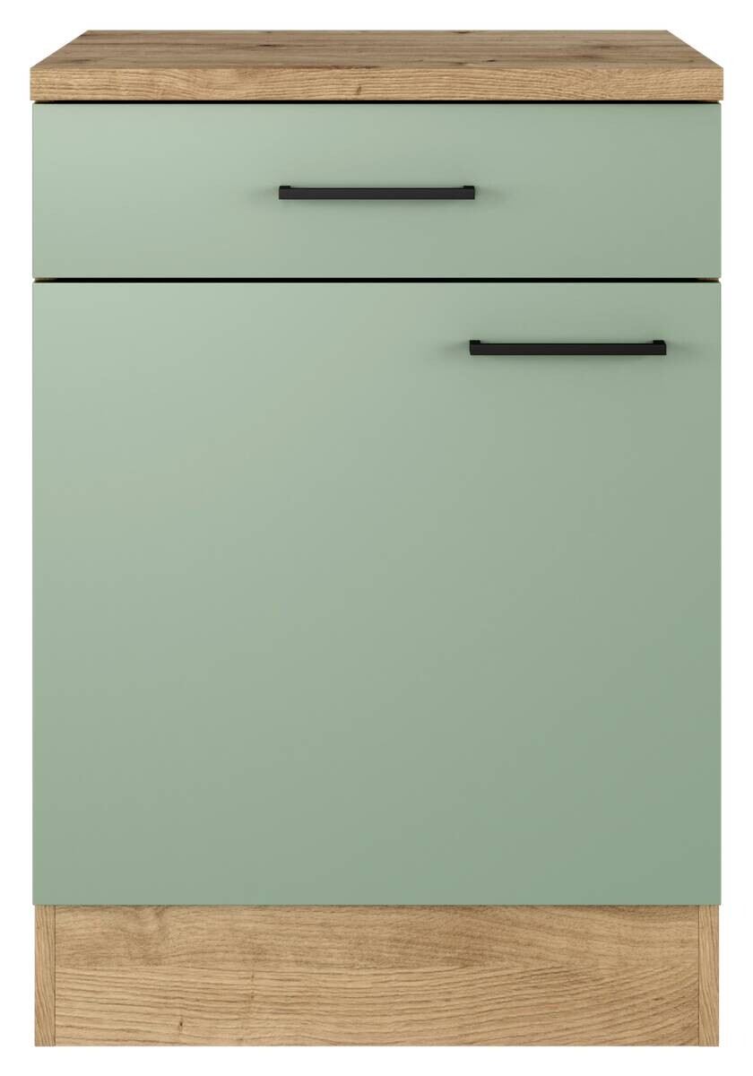 Flex-Well Unterschrank Cara grün B/H/T: ca. 60x85x60 cm