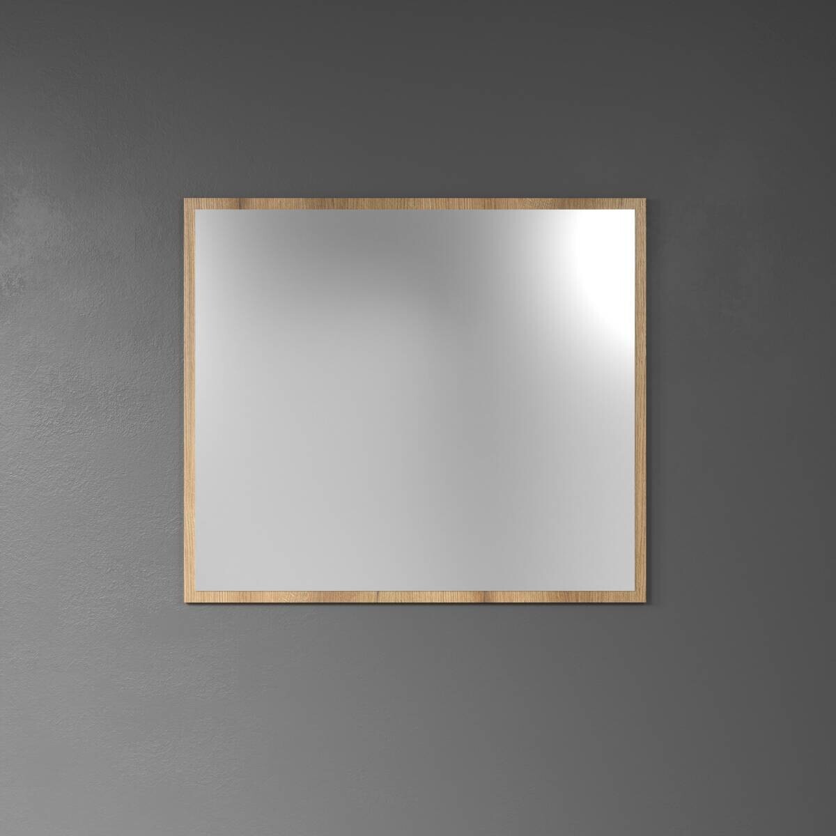 Garderobenspiegel Pure Bliss Eiche Evoke Oak Nachbildung B/H/T: ca. 80x70x2 cm