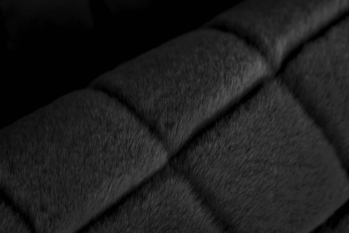 Padiro Hochflorteppich Imala 125 schwarz B/H/L: ca. 160x3x230 cm