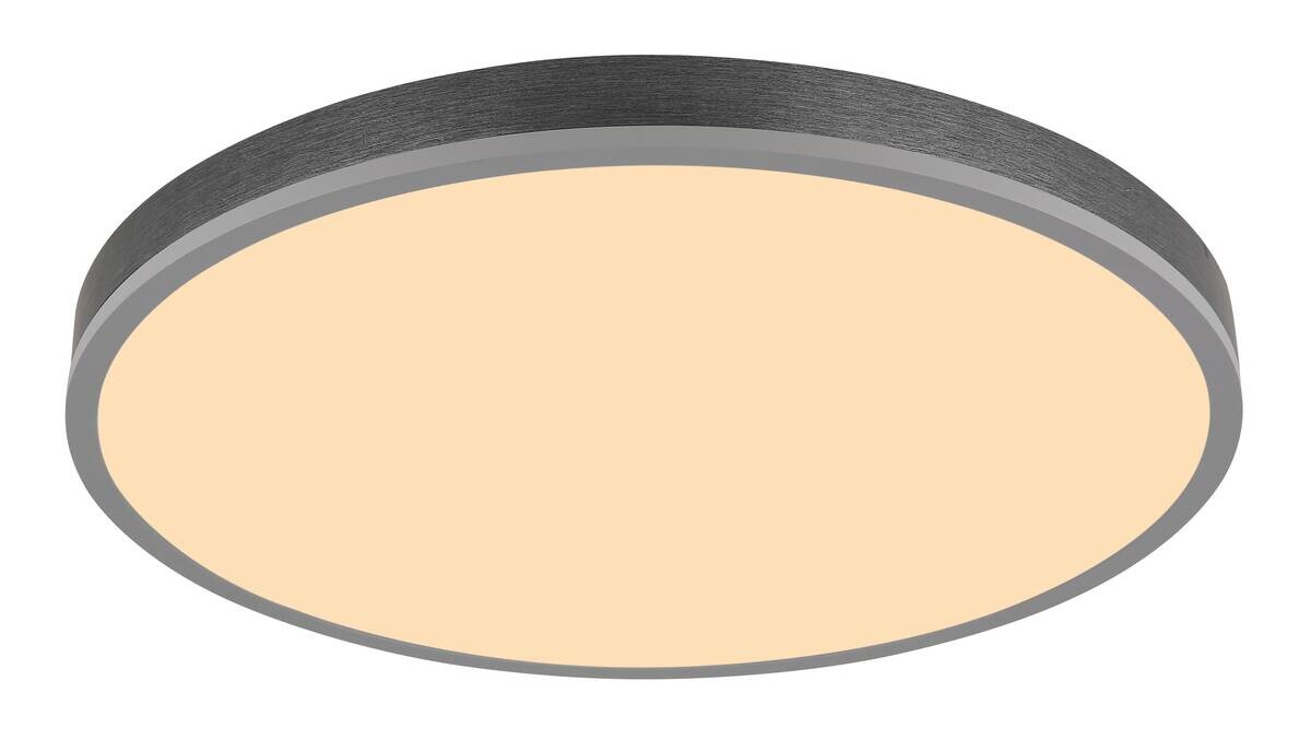 GLOBO LED-Deckenleuchte DORO 416080AD4R-CCT Opal silber Aluminium MDF H/D: ca. 8,5x60 cm 1 Brennstellen
