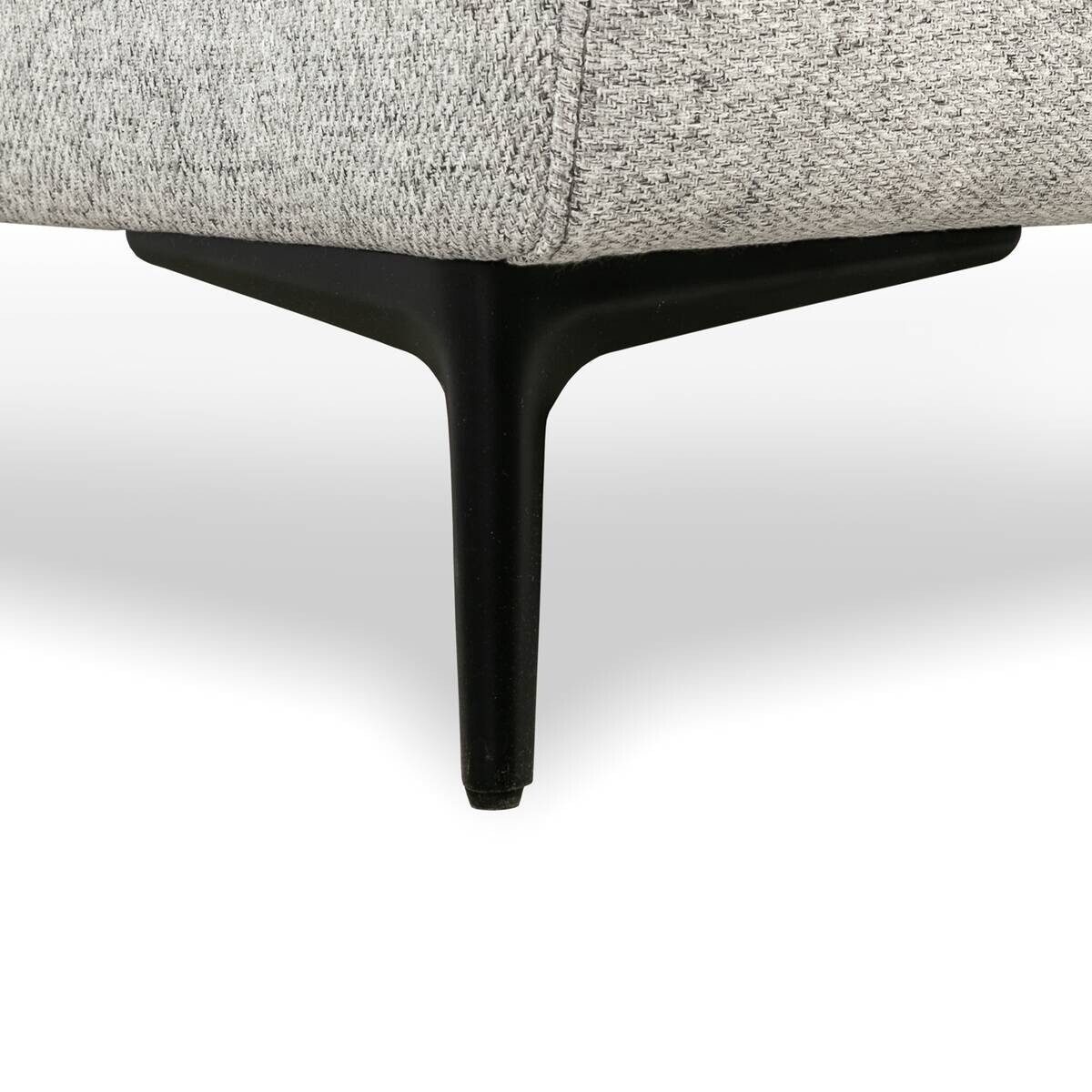 Schlafsofa hellgrau Webstoff B/H/T: ca. 195x88x95 cm
