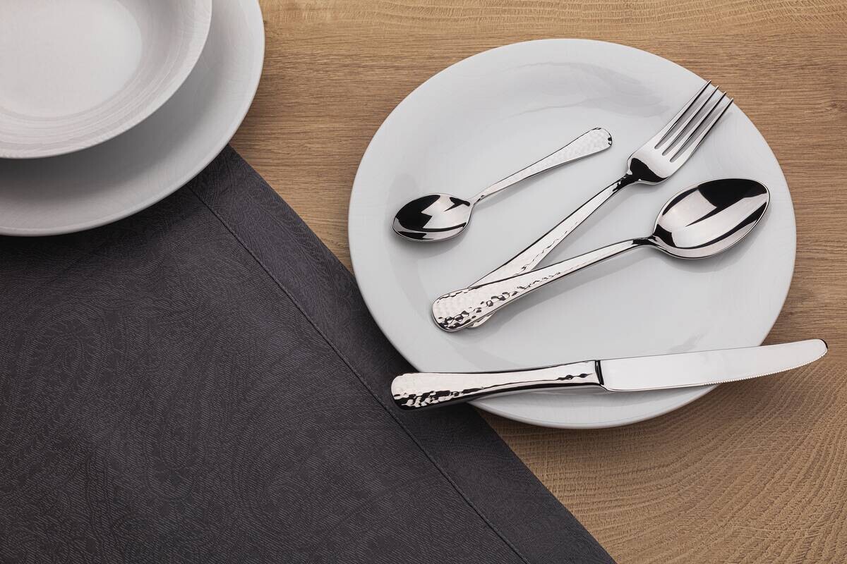 BERGNER Besteckset EIFFEL silber Edelstahl 24 tlg.