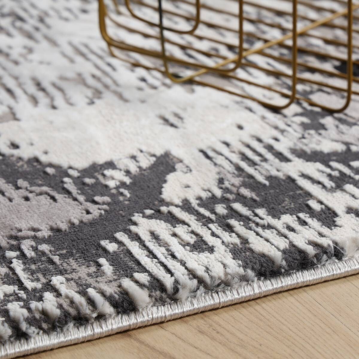Teppich Opal grau B/L: ca. 200x290 cm