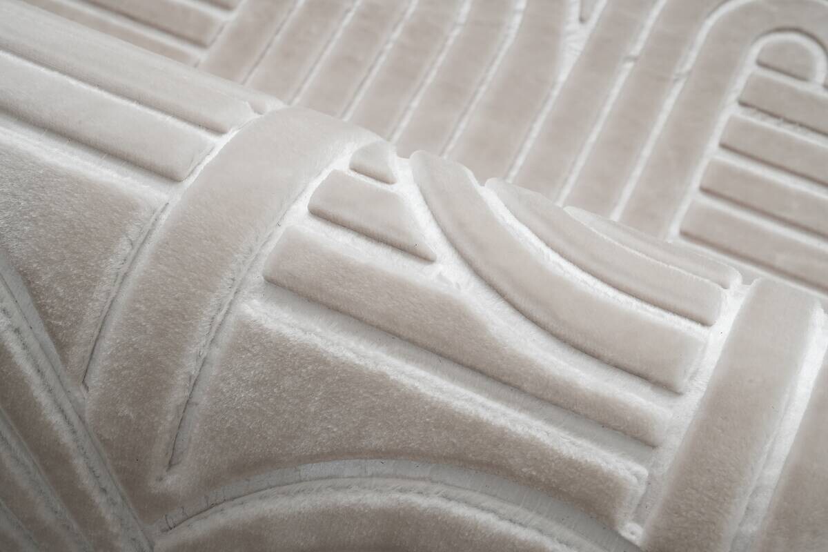 Kayoom Teppich Calma 125 beige B/L: ca. 120x160 cm