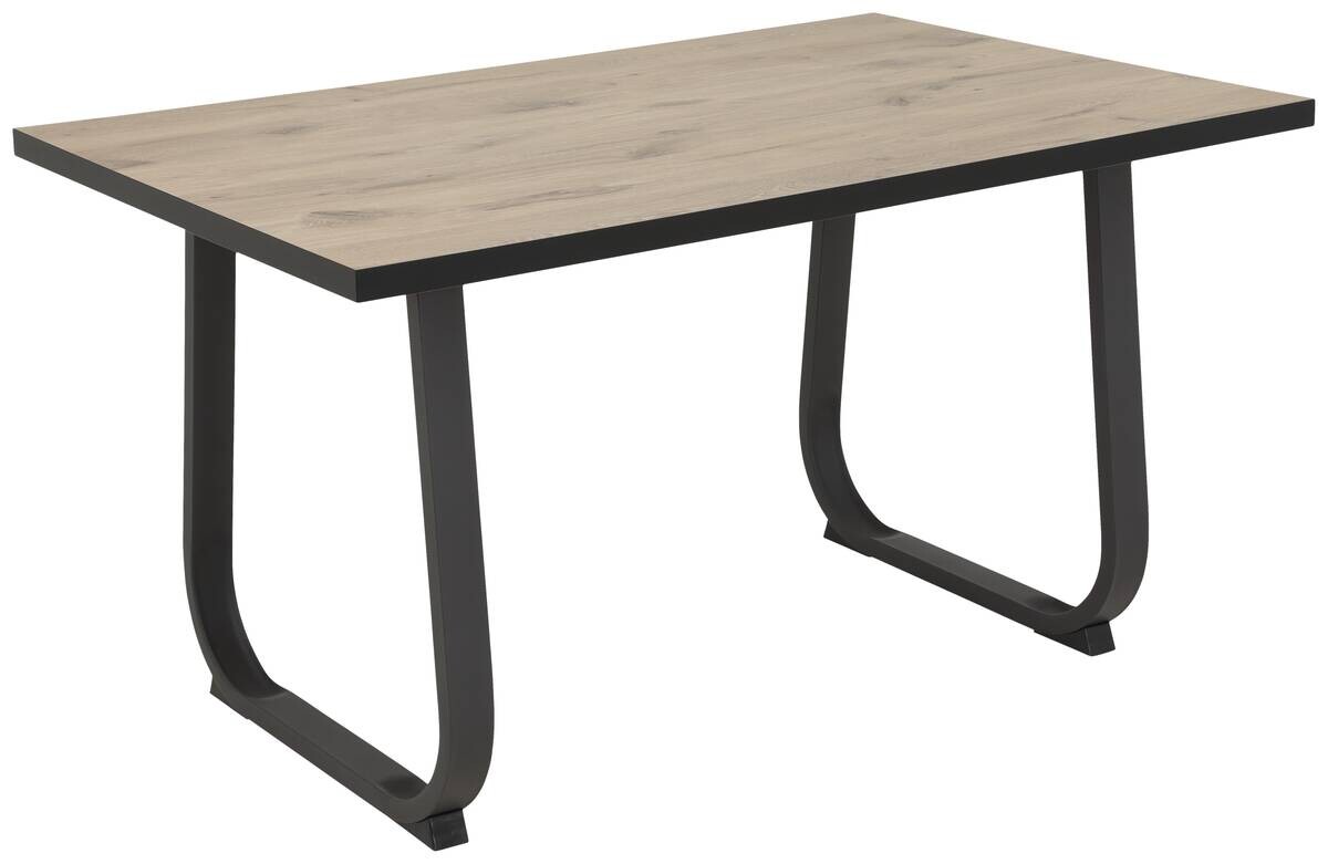 Esstisch Luise schwarz B/H/T: ca. 140x76x90 cm