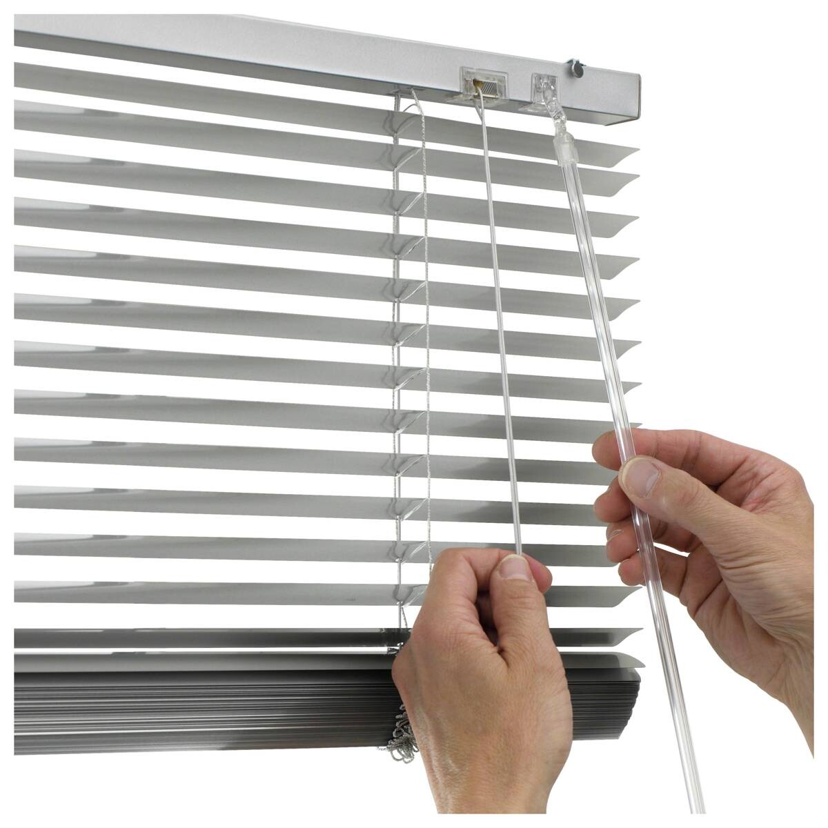 Boviva Alu-Jalousie silber B/L: ca. 50x175 cm