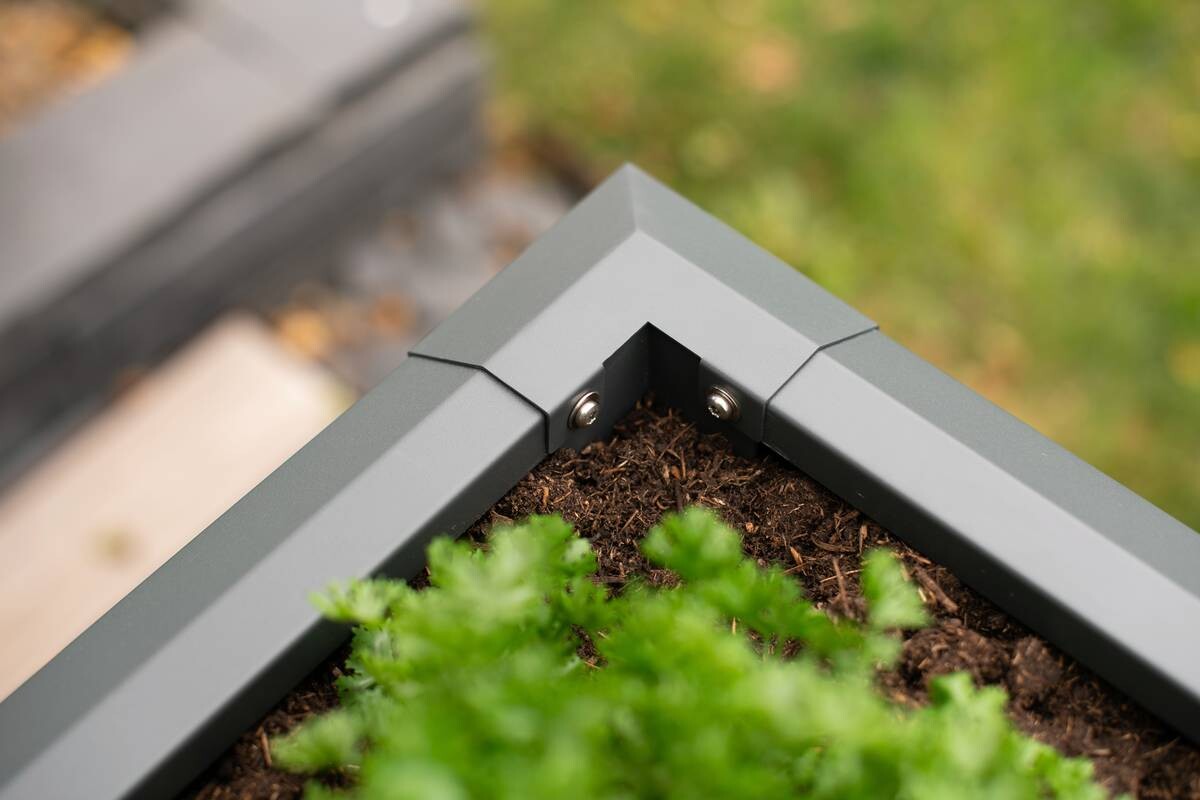 Westmann Hochbeet Primus M anthrazit Metall B/H/T: ca. 100x77x50 cm