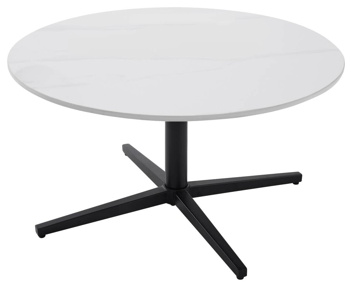 byLIVING Couchtisch CUP schwarz weiß H/D: ca. 36,5x70 cm