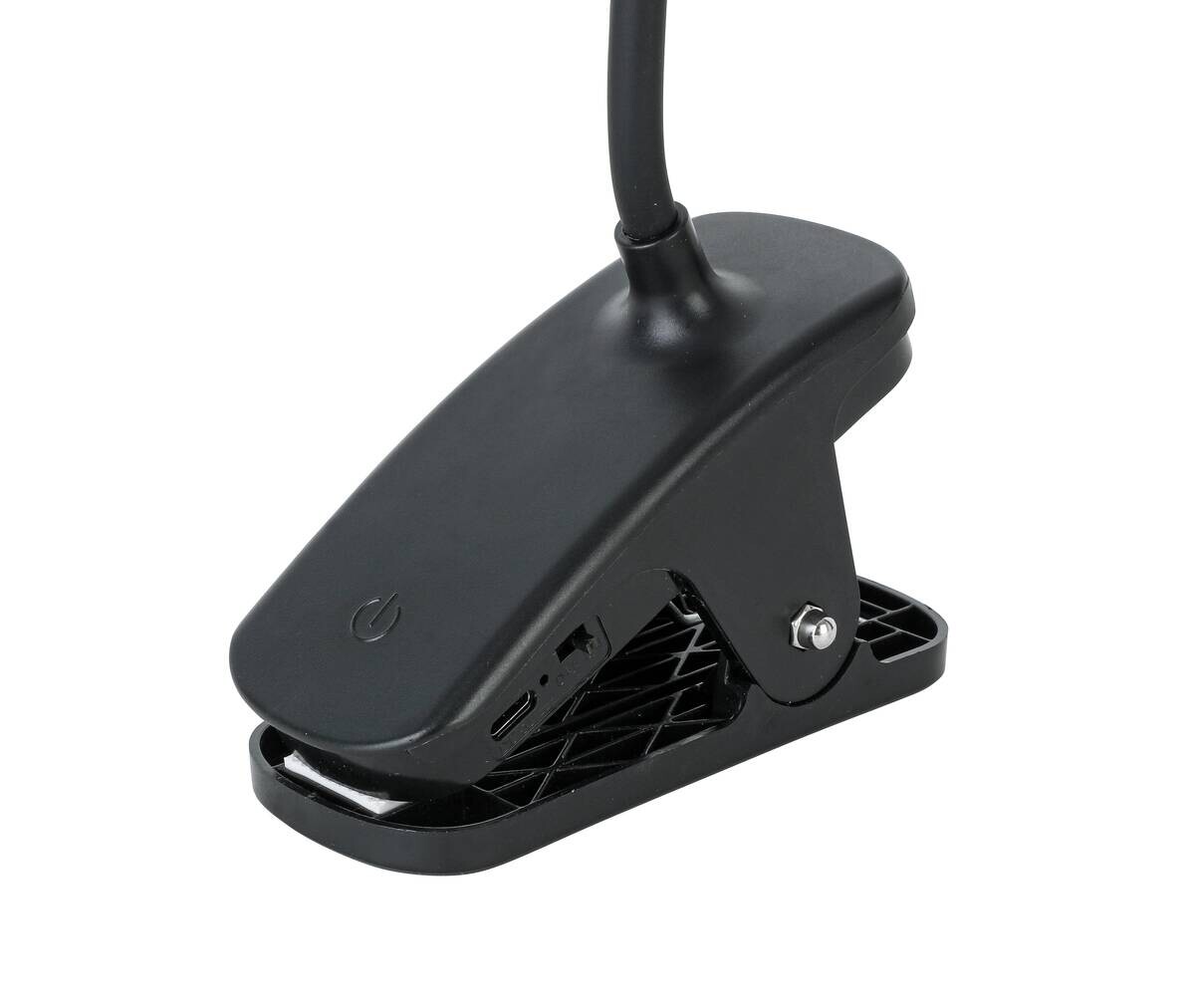 Nolo Tischleuchte Noah schwarz Kunststoff B/H/L: ca. 6,5x52x14 cm