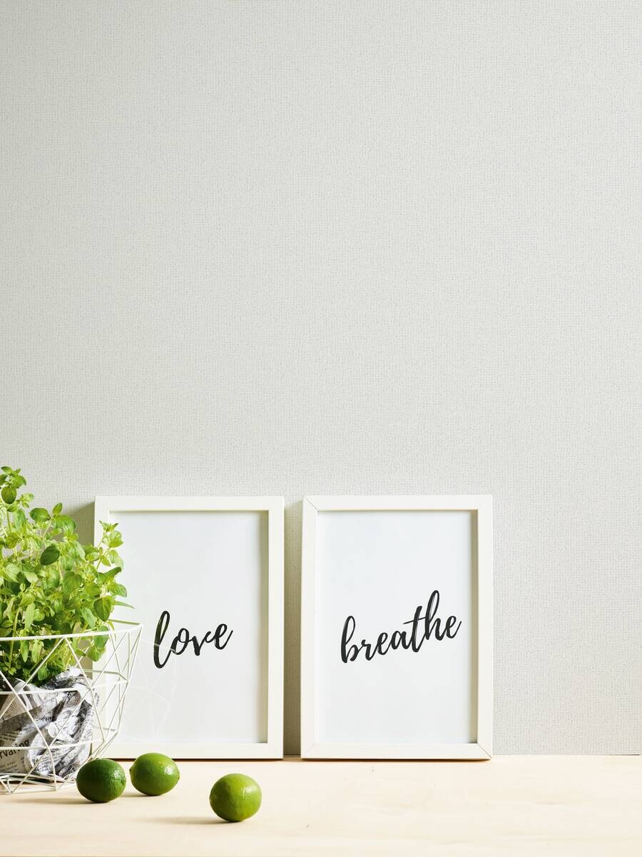 A.S.Creation Vliestapete Attractive 2 Uni weiß weiß B/L: ca. 53x1005 cm