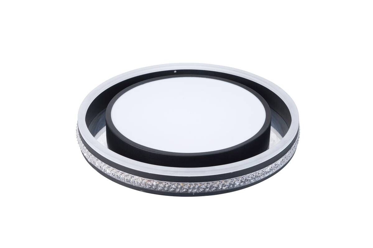 POCOline Deckenleuchte Hawaii schwarz Metall B/H/L: ca. 11x42x42 cm